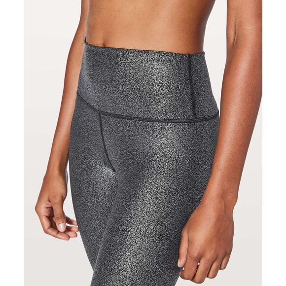 Lululemon Wunder Under Hi-Rise Tight Luxtreme 28" Sz 6 Shine - Picture 2 of 8